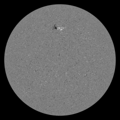 Image of Sun's magnetic field