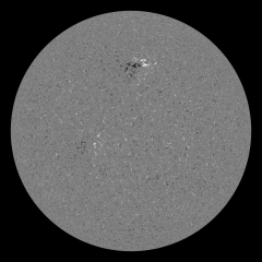 Image of Sun's magnetic field