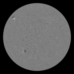 Image of Sun's magnetic field