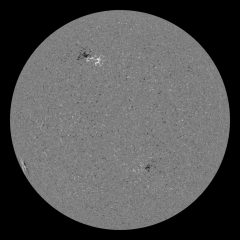 Image of Sun's magnetic field