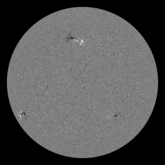 Image of Sun's magnetic field