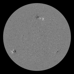 Image of Sun's magnetic field