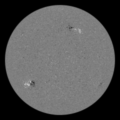 Image of Sun's magnetic field