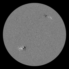 Image of Sun's magnetic field