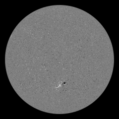 Image of Sun's magnetic field