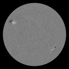 Image of Sun's magnetic field