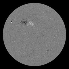 Image of Sun's magnetic field