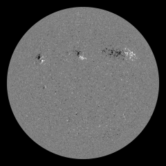 Image of Sun's magnetic field