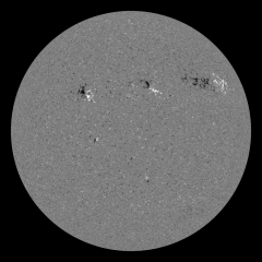 Image of Sun's magnetic field