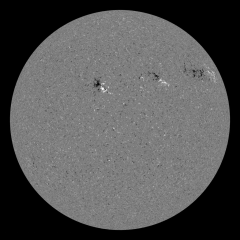 Image of Sun's magnetic field