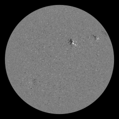 Image of Sun's magnetic field