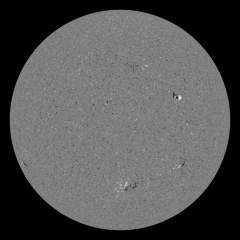 Image of Sun's magnetic field