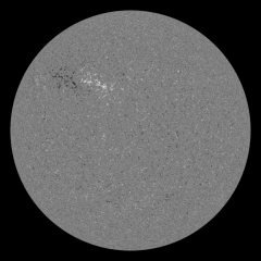 Image of Sun's magnetic field