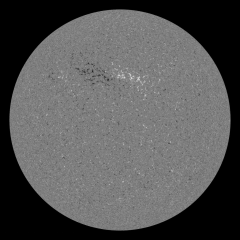 Image of Sun's magnetic field