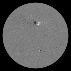 Image of Sun's magnetic field