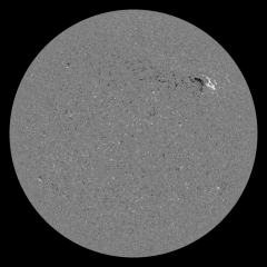 Image of Sun's magnetic field