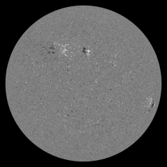 Image of Sun's magnetic field