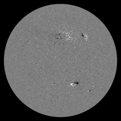 Image of Sun's magnetic field