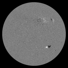 Image of Sun's magnetic field