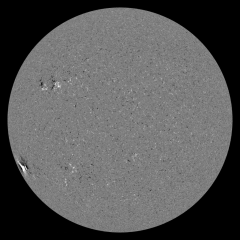 Image of Sun's magnetic field