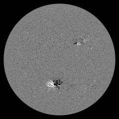 Image of Sun's magnetic field