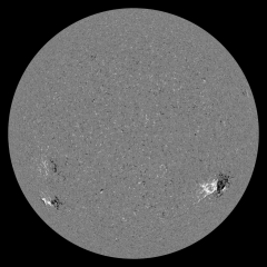 Image of Sun's magnetic field