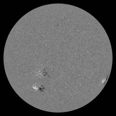 Image of Sun's magnetic field