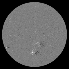 Image of Sun's magnetic field