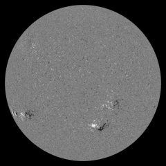 Image of Sun's magnetic field