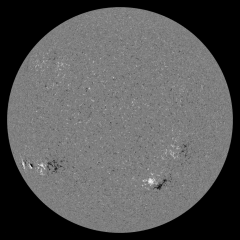 Image of Sun's magnetic field