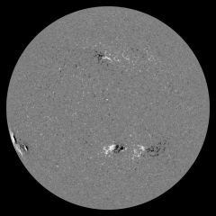 Image of Sun's magnetic field