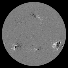 Image of Sun's magnetic field