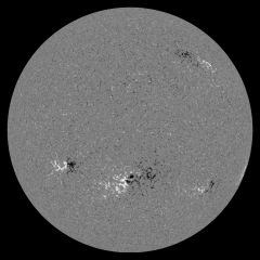 Image of Sun's magnetic field