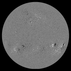 Image of Sun's magnetic field