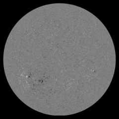 Image of Sun's magnetic field