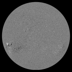 Image of Sun's magnetic field