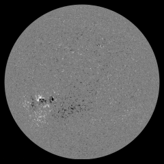 Image of Sun's magnetic field