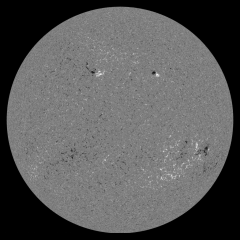 Image of Sun's magnetic field