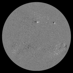 Image of Sun's magnetic field