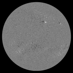 Image of Sun's magnetic field