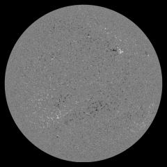 Image of Sun's magnetic field