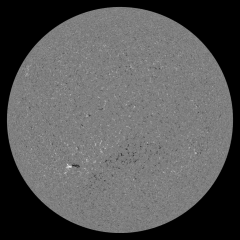 Image of Sun's magnetic field