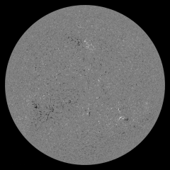 Image of Sun's magnetic field