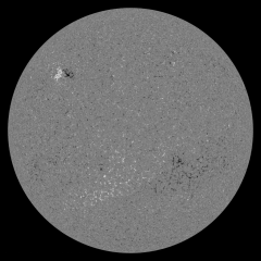 Image of Sun's magnetic field