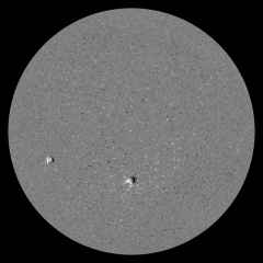 Image of Sun's magnetic field