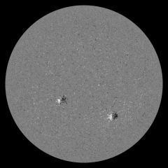 Image of Sun's magnetic field