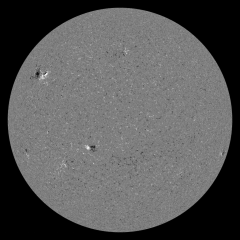 Image of Sun's magnetic field