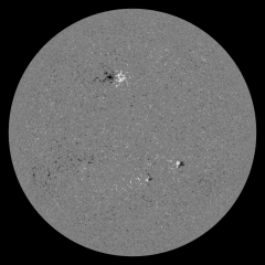 Image of Sun's magnetic field