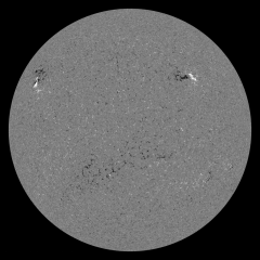 Image of Sun's magnetic field