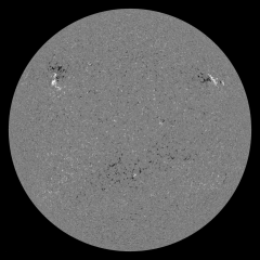 Image of Sun's magnetic field